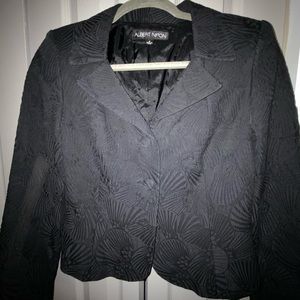 Albert Nipon Black Suit